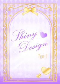 Shiny Design Type-E 紫＆ハート