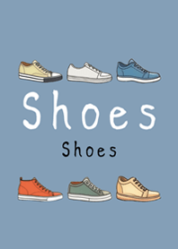 shoe collection.boys(Morandi Blue)