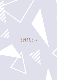 Stylish white triangles lots21from Japan