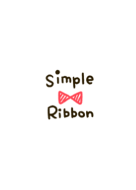 kawaii simple ribbon