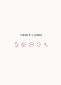 Simple life design -new year-
