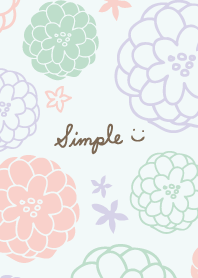 手書き お花 ほんわか