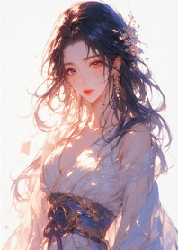 Comfortable sunny day - cute girl Ba3f