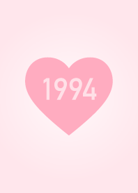 1994年生まれ/シンプルピンク着せ替え