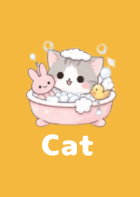 柔軟貓咪主題3 Yellow 03
