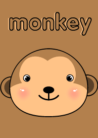 Cute Face Monkey theme