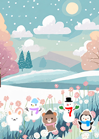 Kawaii scandinavian style(Winter-703)