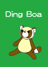 丁小寶-浣熊-綠色