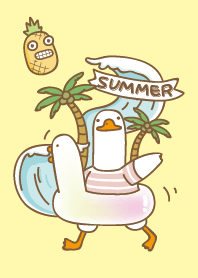 鵝鵝游泳鴨