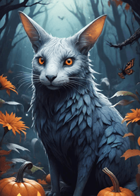 Halloween small animals 6F4C40