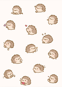 療癒趣味插畫-森林小刺蝟1 凱瑞精選集