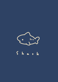 Shark (line) /navy beige skin