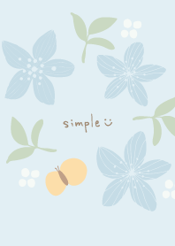 flowers, leaves and butterflies17 Japan