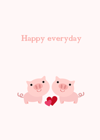 หมูสีชมพูน่ารัก