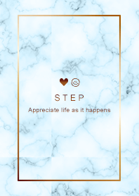 Appreciate life as it happens Blue20_2
