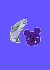 Salmon and crazy bear