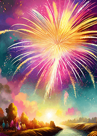 Beautiful Fireworks Theme#274