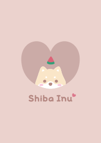 Shiba Inu2 Watermelon - PinkOrange