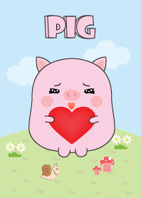Love Cute Fat Cute Pig