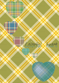 Colorful heart 12