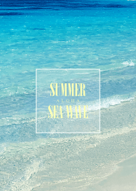 SUMMER BLUE SEA WAVE 3 -ALOHA- #fresh