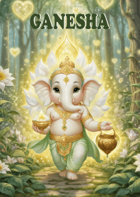Ganesha, wish you success, fortune(JP)