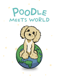 Apricot Poodle Meets World - Pure
