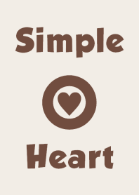 Simple Heart [cocoa] 171