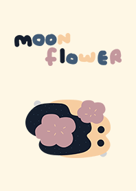 MOON FLOWER (minimal M O O N)