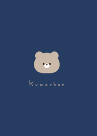 หมีน่ารัก. navy white