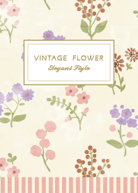 Elegant Vintage Flower