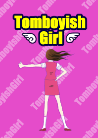 Tomboyish girl! With a junior!