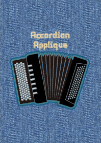 Accordion Applique Black 15
