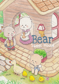 Bear sweet house