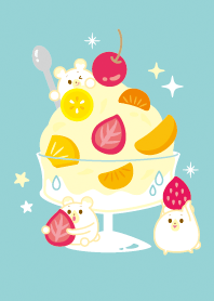Shirokuma shaved ice