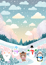 Kawaii scandinavian style(Winter-645)