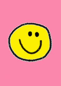 Smile face theme(pink)