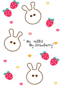 Rabbit & Strawberry 25