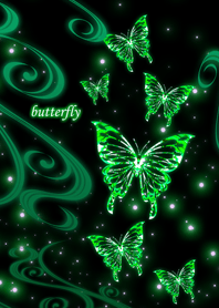 Butterfly-Emerald Green[Japan]