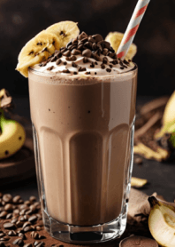 Chocolate Banana Smoothie-I like drinkj