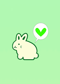 Rabbit with a simple life today