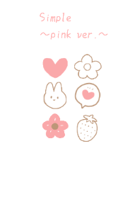 Simple 〜pink ver.〜