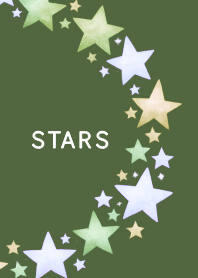 GRADATION CIRCLE STARS THEME 8