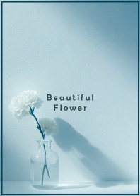 Beautiful Flower-SIMPLE BLUE 12