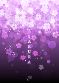 The cherry tree fall in love Purple J