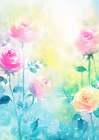薔薇(バラ)の花の着せかえ(R1178)