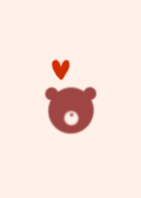 BEAR/SIMPLE/VERMILION