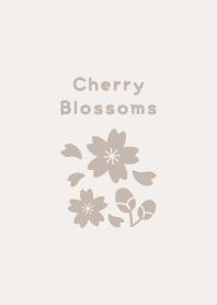 Cherry Blossoms14<Beige>