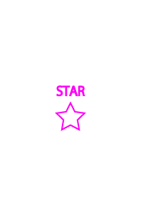 Simple pink star