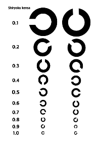 視力検査表付き着せかえ Line 着せかえ Line Store
